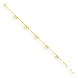 Gilded Bow Bracelet